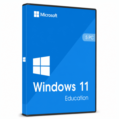 Microsoft Windows 11 Education Product Box Microsoft Windows 11 Education license key for PC