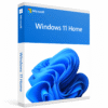 Microsoft Windows 11 Home Retail Product Box Microsoft Windows 11 Home Retail license key for PC