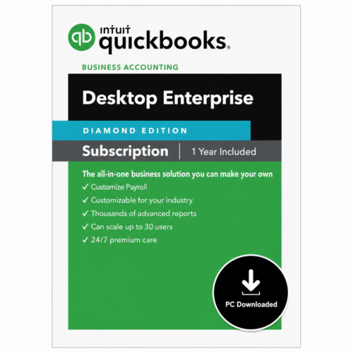 QuickBooks Desktop Enterprise Diamond Edition accounting software